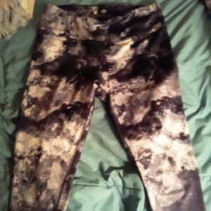 Galaxy Geometric Workout Leggings